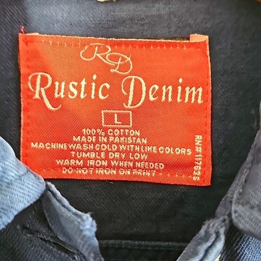 Rustic Denim Jacket. - image 4